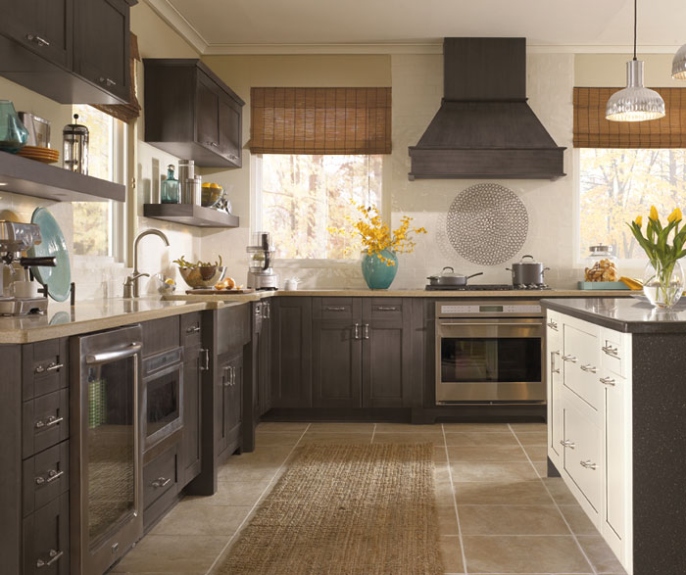 Backdate 2 Shaker Style Cabinets In Casual Kitchen - Kitchen Craft