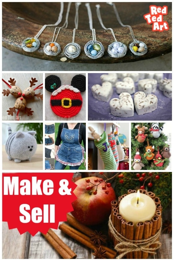 Backdate 4 Crafts That Make Money - Red Ted Art - Kids Crafts