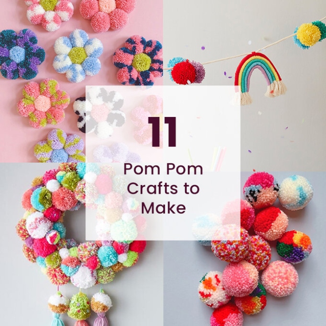 Backdate 4  Pom Pom Crafts To Make