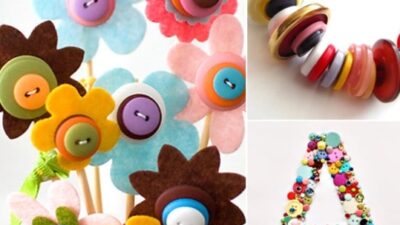 Get Crafty With Buttons: Fun And Easy DIY Projects To Try Today