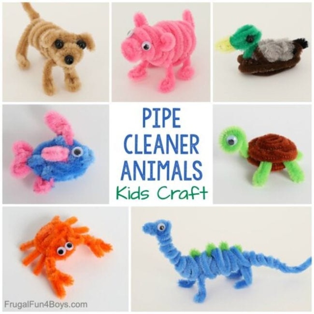 Niche Utama 1  Clever Pipe Cleaner Crafts And Learning Activities