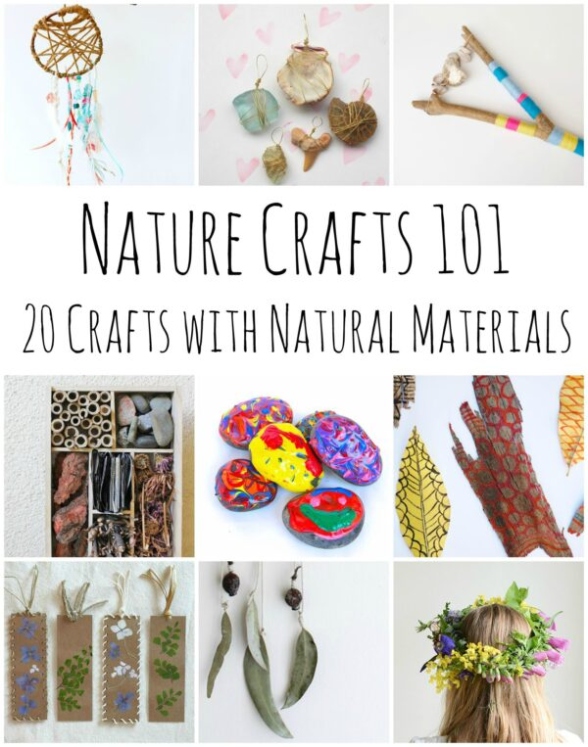 Niche Utama 1 Nature Crafts For Kids To Do All Year Round - Red Ted Art