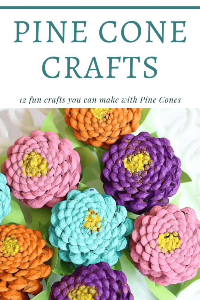 Niche Utama 1 Pine Cone Crafts - Homemade And Happy