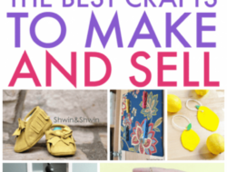 Crafting Cash: Unleashing Your Creativity With The Top 10 Profitable Crafts To Make And Sell