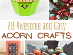 Unleash Your Creativity: 10 Whimsical Crafts You Can Make With Acorns