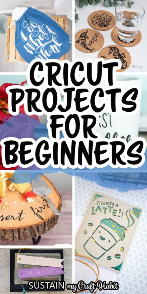 Niche Utama 2 Cricut Projects For Beginners -  Easy Ideas – Sustain My Craft Habit