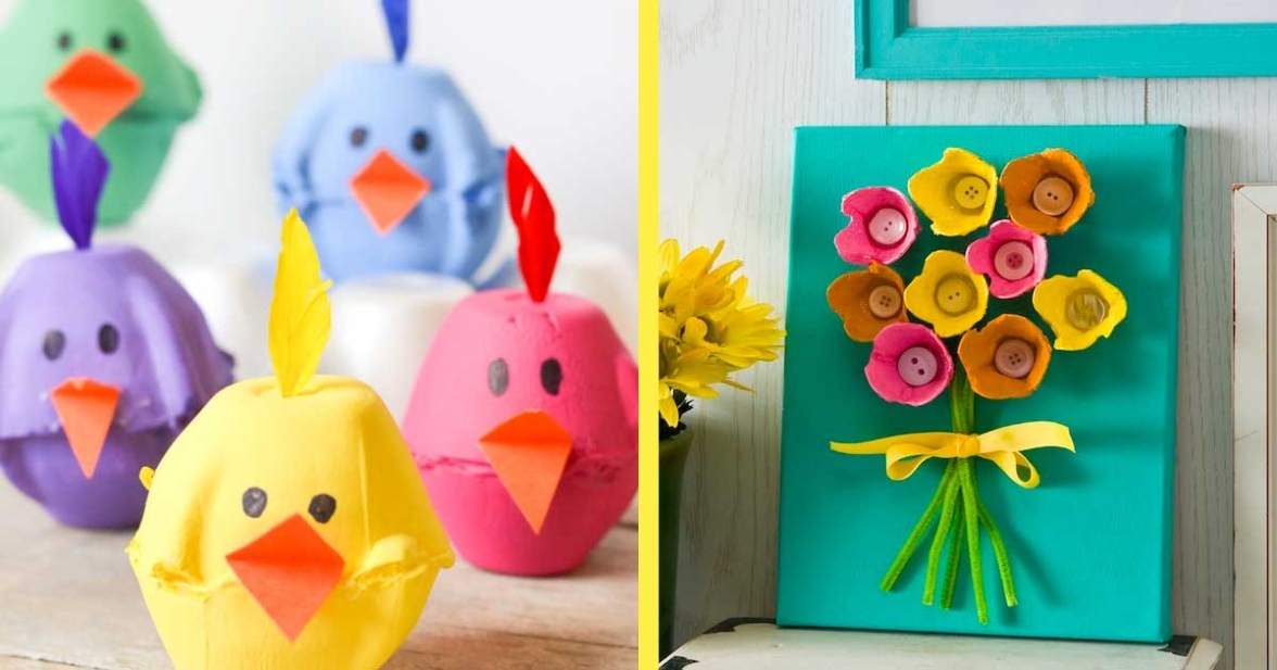 Niche Utama 2  Egg Carton Crafts For Kids Perfect For Spring - Tinybeans