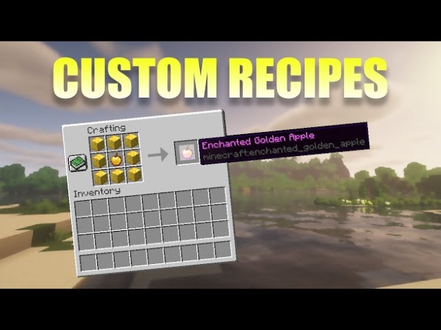 Niche Utama 2 How To Create Custom Crafting Recipes In Minecraft - YouTube