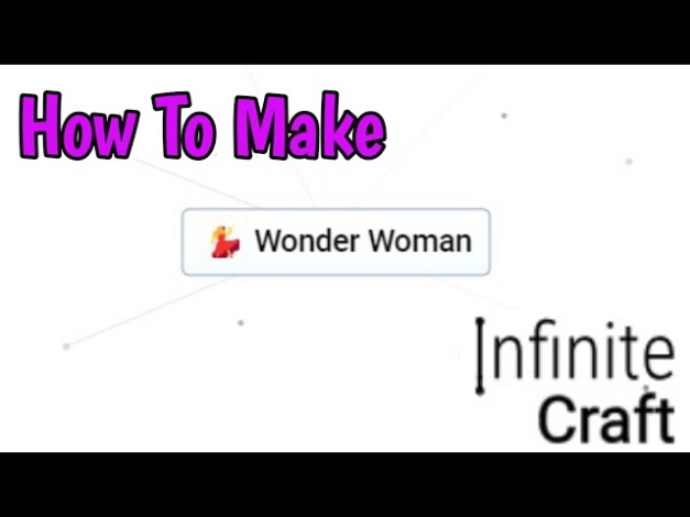 Unleash Your Inner Superhero: Crafting Wonder Woman In Infinity Craft